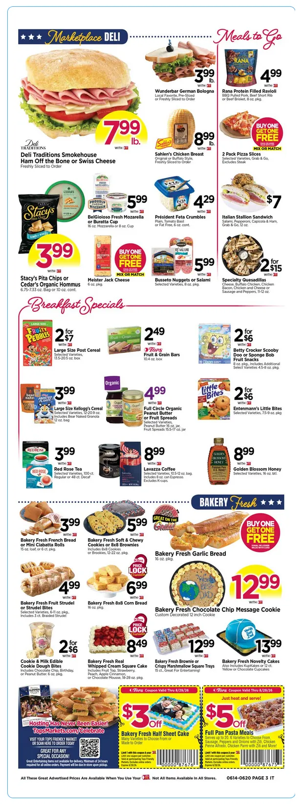 Weekly ad Tops Friendly Markets Sales from June 14 to June 20 2026 - Page 3