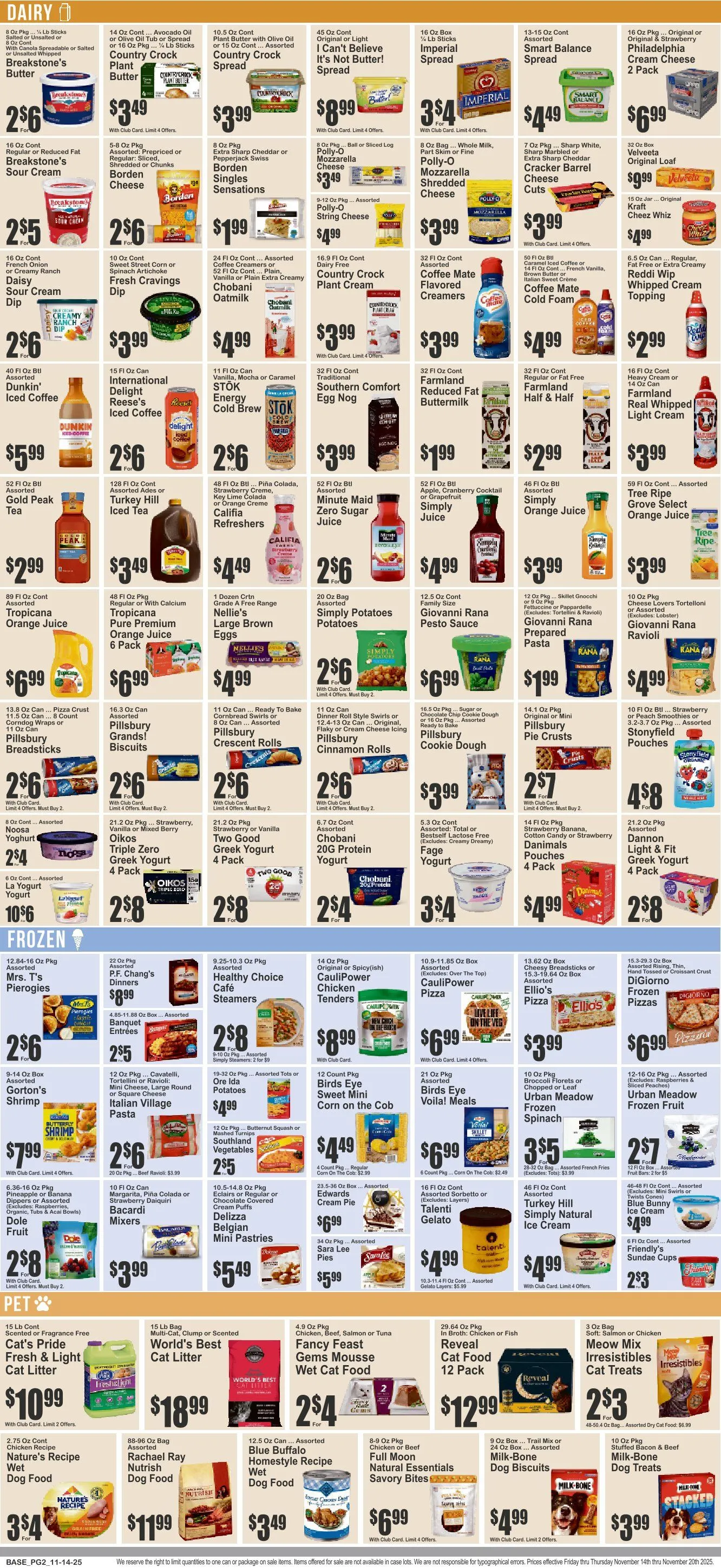Weekly promotion Food Universe Sales spanning from November 17 to November 20 2025 - Page 3 for Catalogue 365