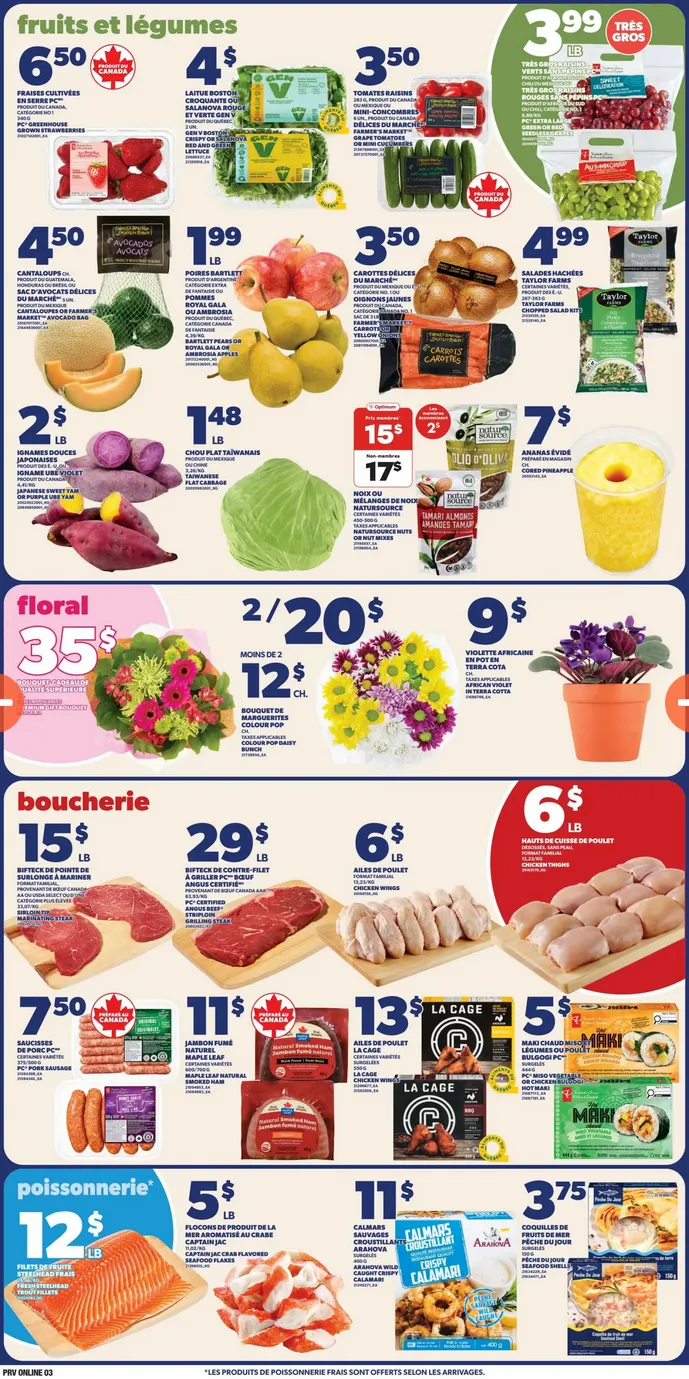 Provigo Sales from April 9 to April 15 2026 - flyer page 3