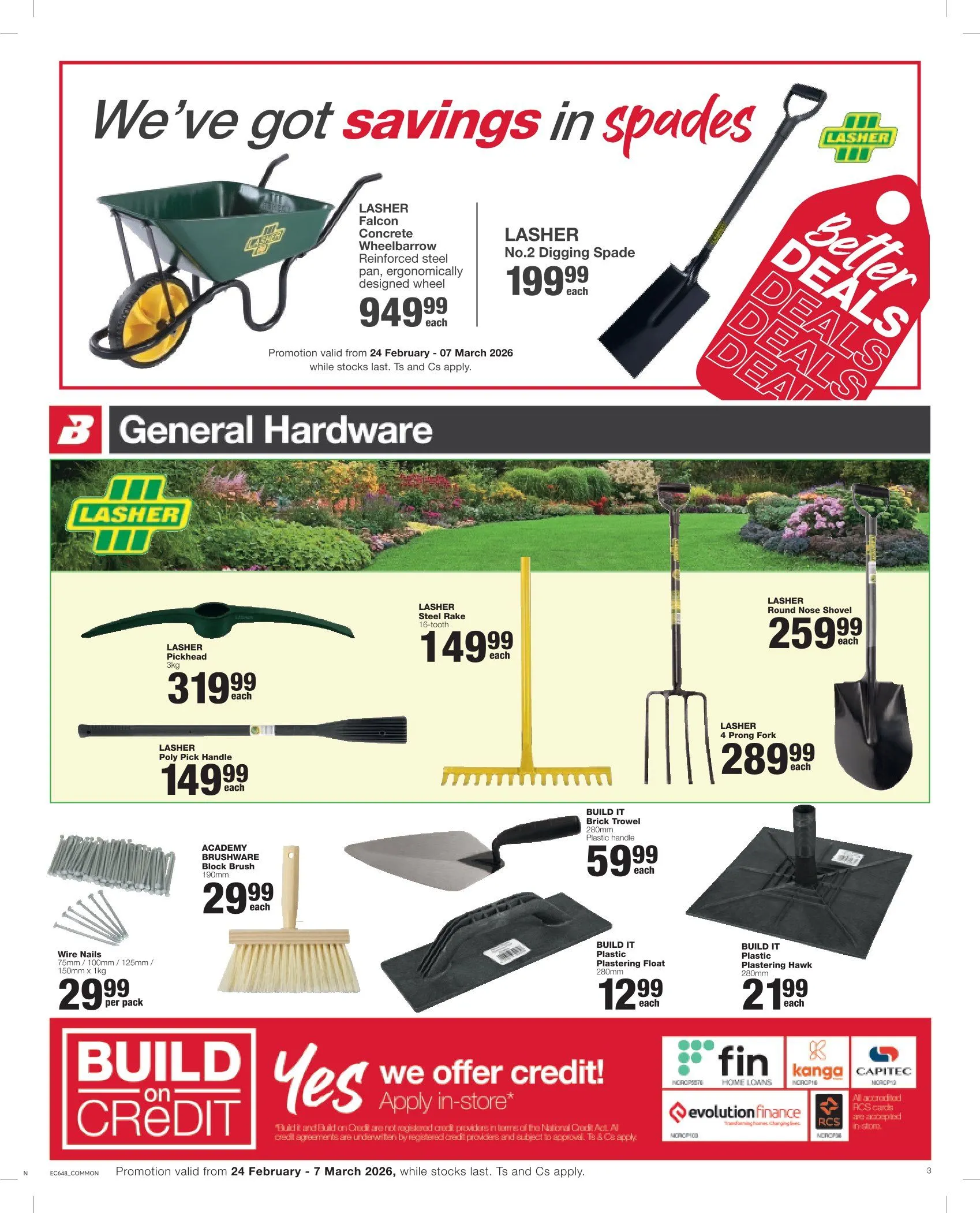 Build It Sales from 24 February to 7 March 2026 - Catalogue Page 3