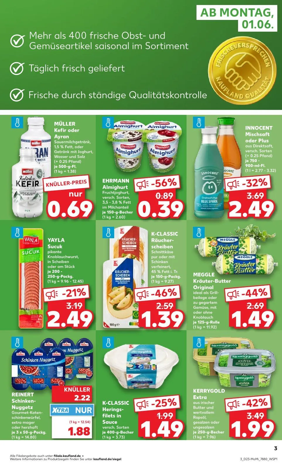 Kaufland Prospekte von 1. Juni bis 3. Juni 2026 - Prospekt seite 3