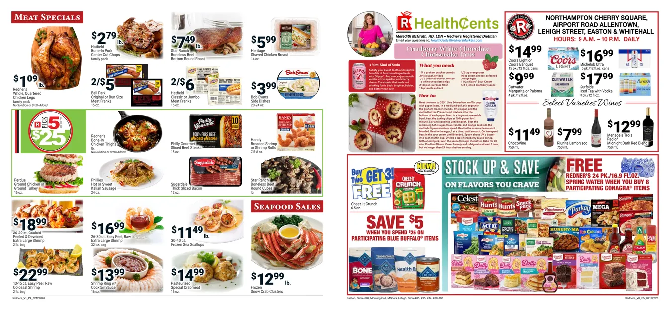 Weekly ad Redner's Market  Sales from February 12 to February 18 2026 - Page 3