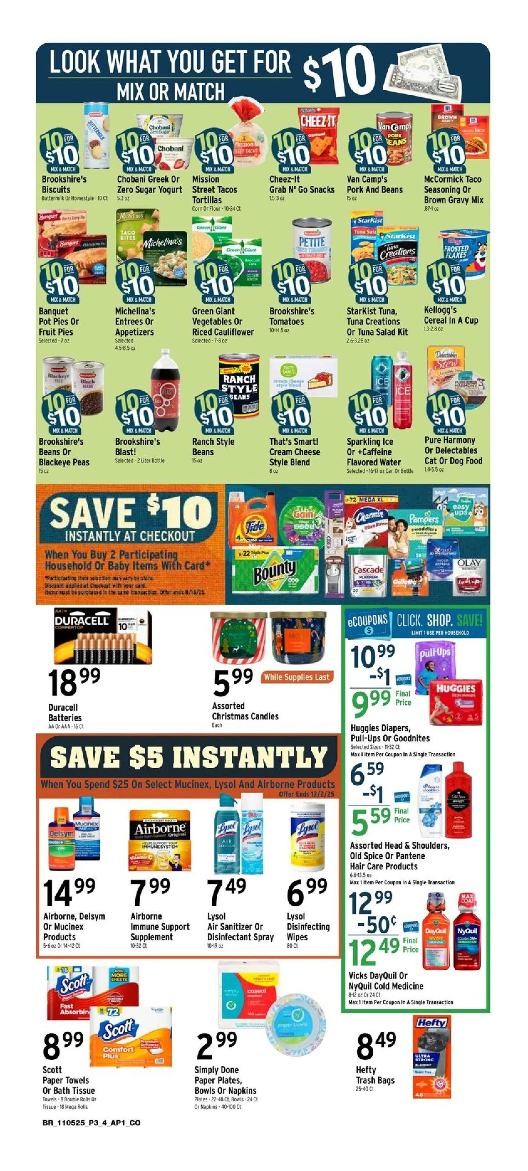 Weekly ad Brookshires Sales from November 5 to November 11 2025 - Page 3