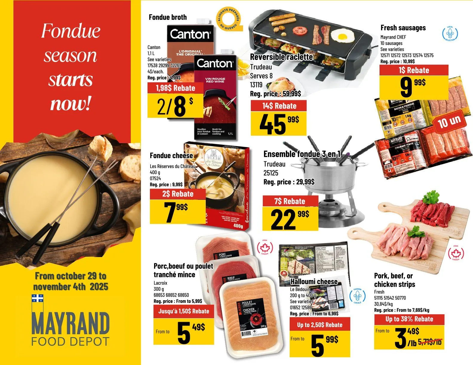 Mayrand Sales from October 29 to November 4 2025 - flyer page 3