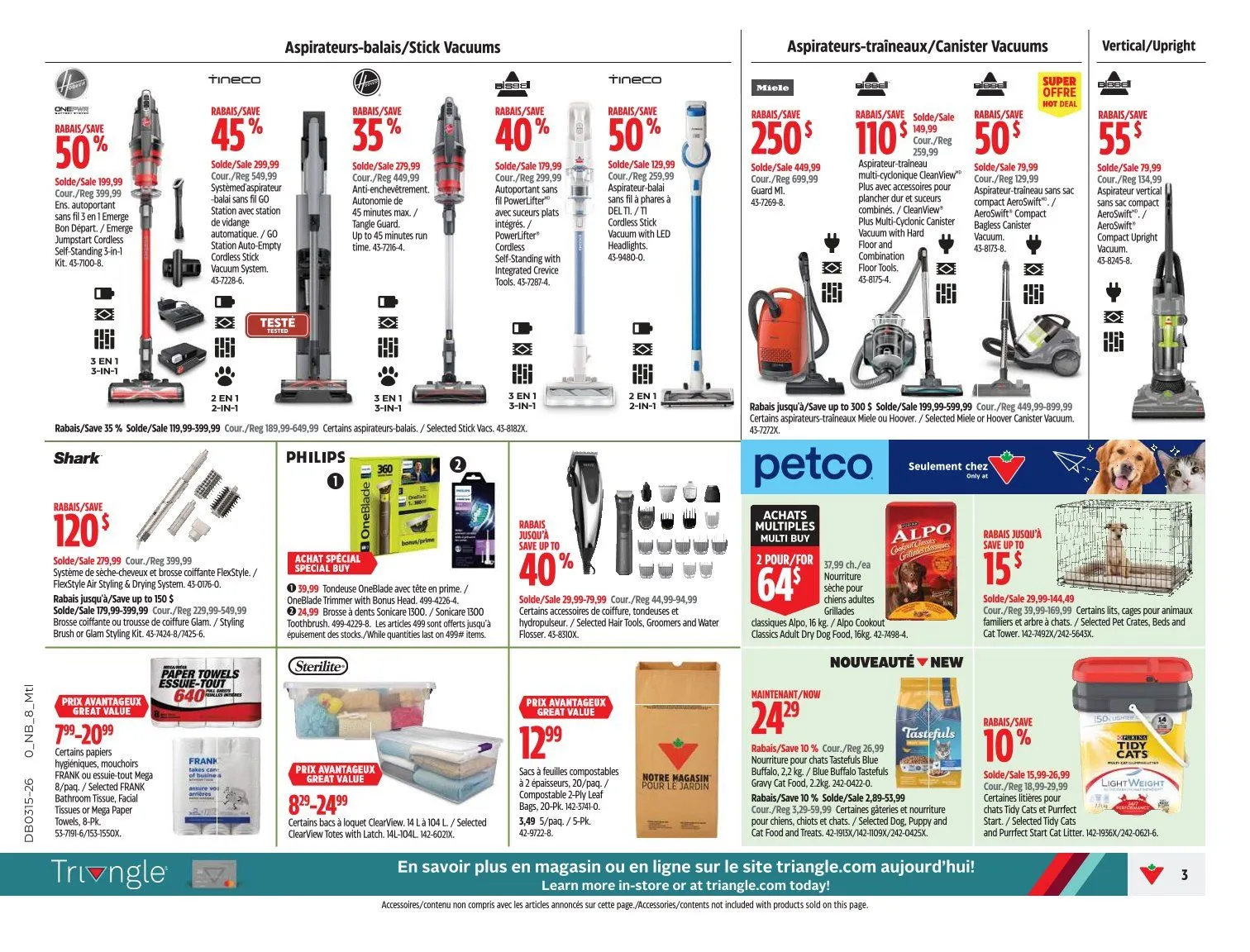 Canadian Tire Sales from April 9 to April 15 2026 - flyer page 3