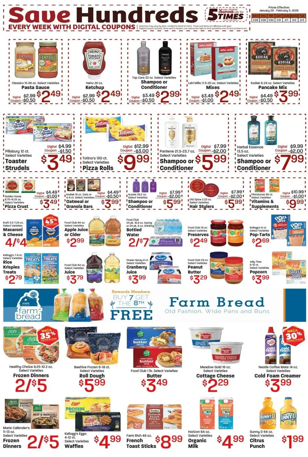 Weekly promotion Macey's Sales spanning from January 28 to February 3 2026 - Page 3 for Catalogue 365