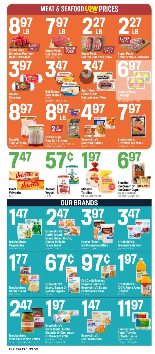 Weekly ad Super 1 Foods Sales from January 14 to January 20 2026 - Page 3