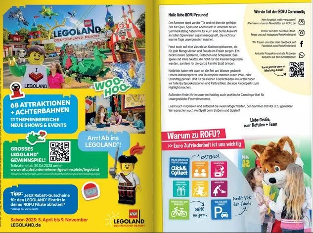 ROFU Kinderland Prospekte von 27. April bis 30. August 2025 - Prospekt seite 2
