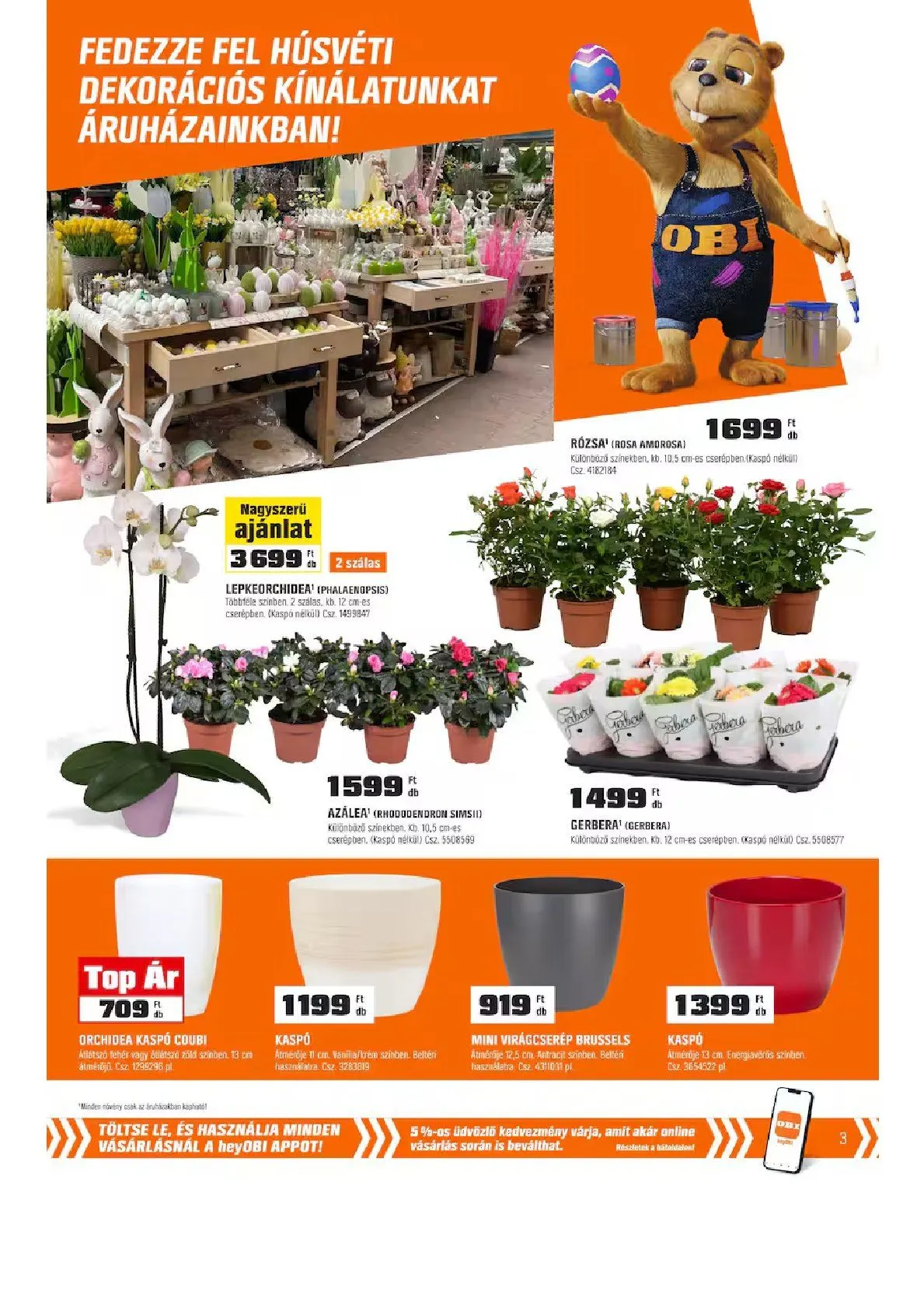 Katalógus OBI legfrissebb ajánlatai március 9.-tól március 29.-ig 2026. - Oldal 3