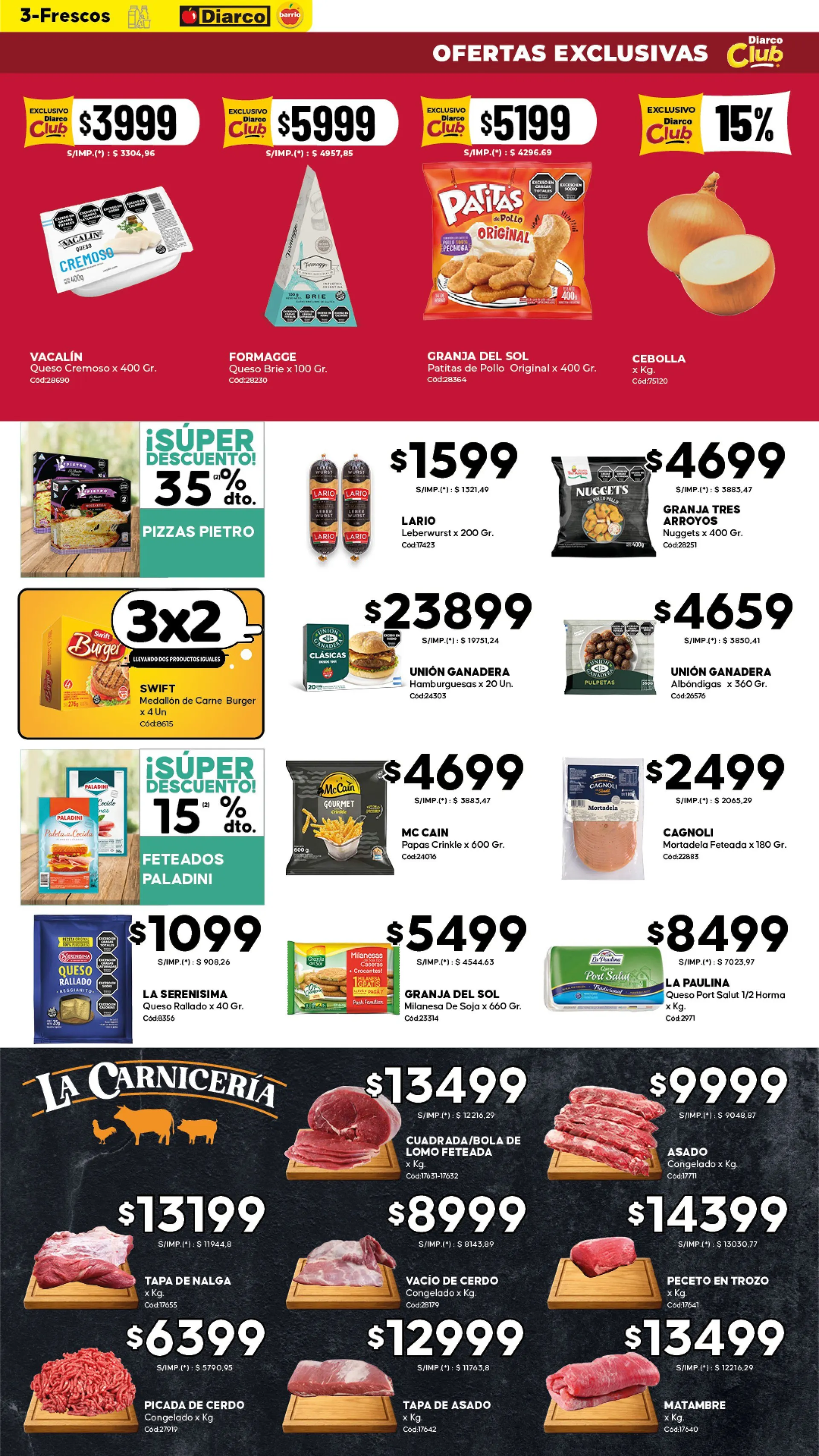 Ofertas de Ofertas Diarco 6 de octubre al 10 de octubre 2025 - Página 3 del catálogo