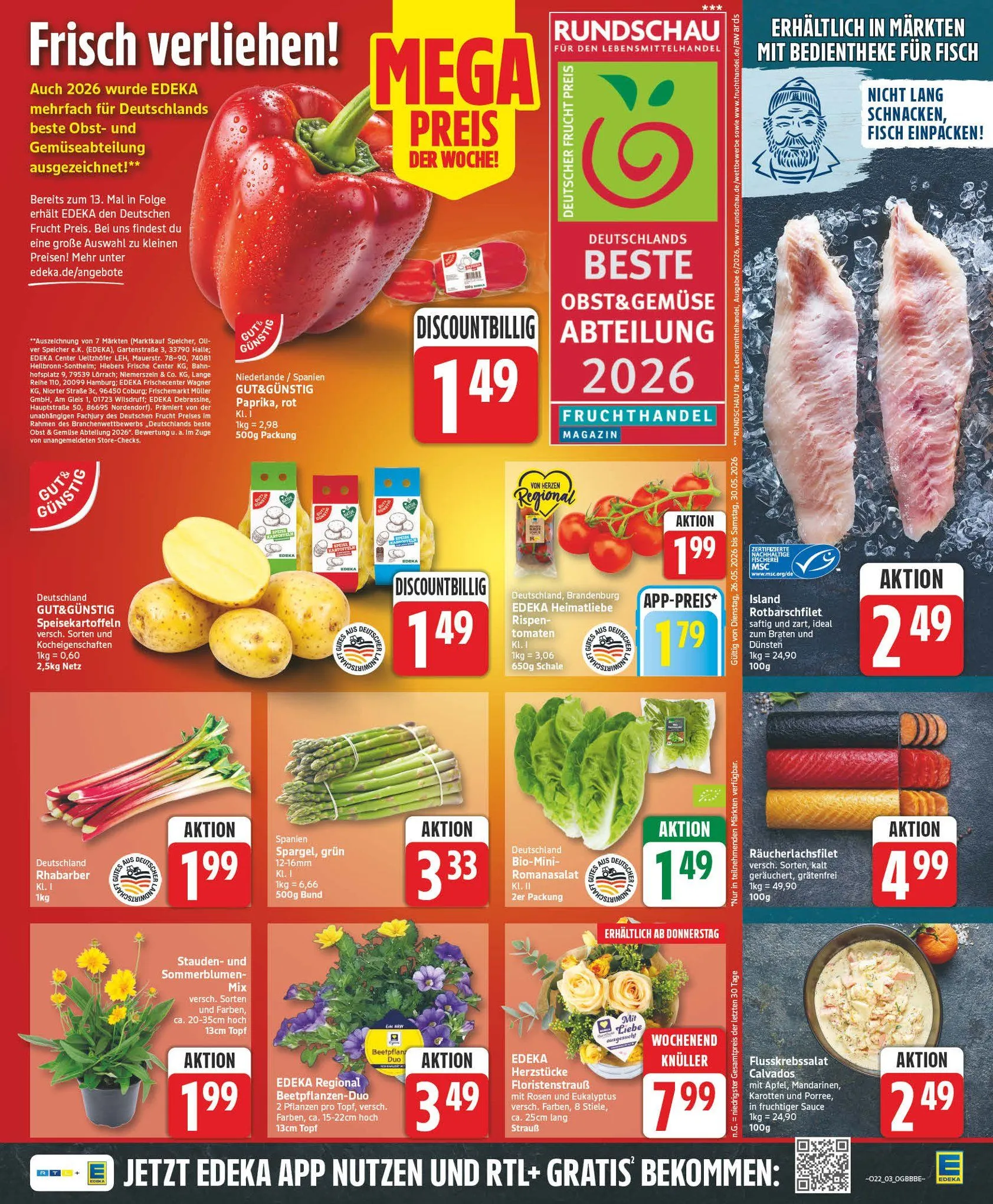 Edeka Angebote von 26. Mai bis 30. Mai 2026 - Prospekt seite 3
