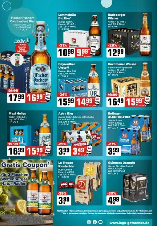 Logo Getränkemarkt Prospekte von 20. Juli bis 26. Juli 2025 - Prospekt seite 2