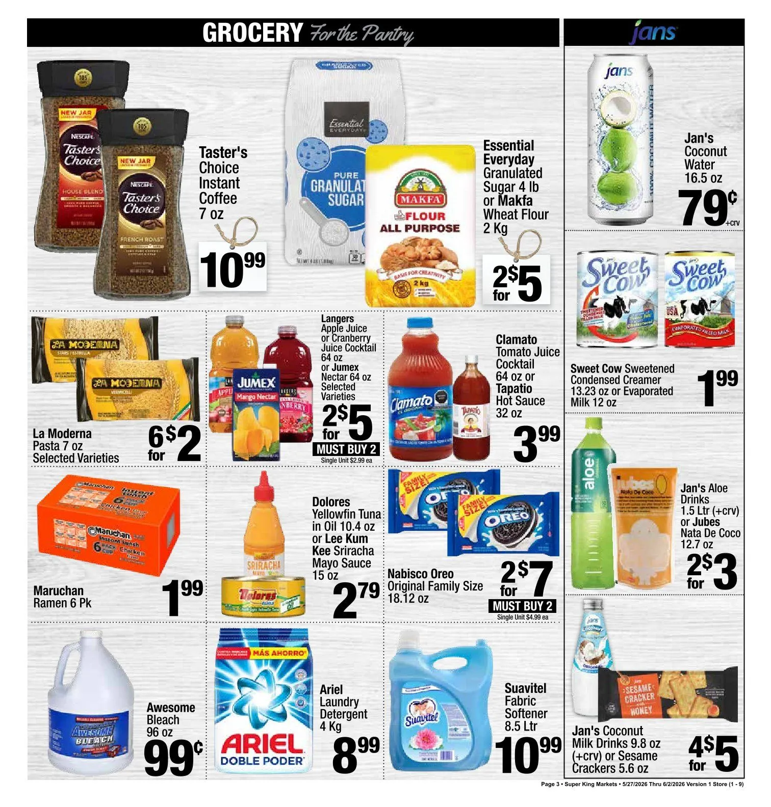 Weekly ad Super King Markets Sales from May 27 to June 2 2026 - Page 3