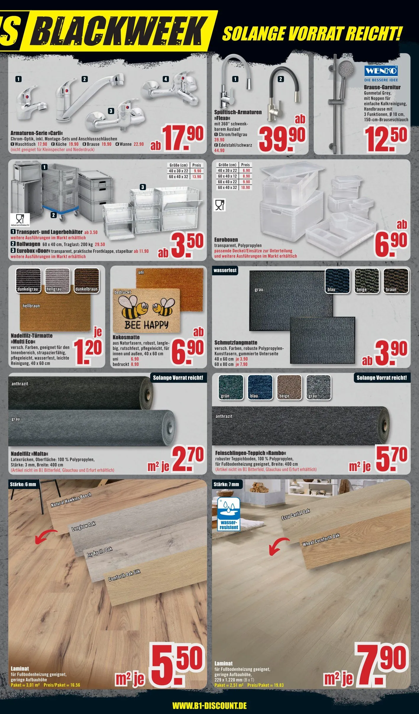  Prospekt B1 Discount Baumarkt  von 27. September bis 2. Oktober 2025 - Prospekt seite 3