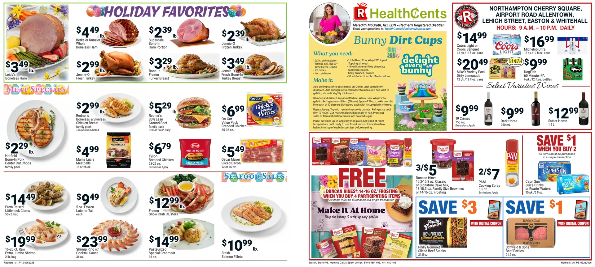 Weekly ad Redner's Market Sales from March 26 to April 1 2026 - Page 3