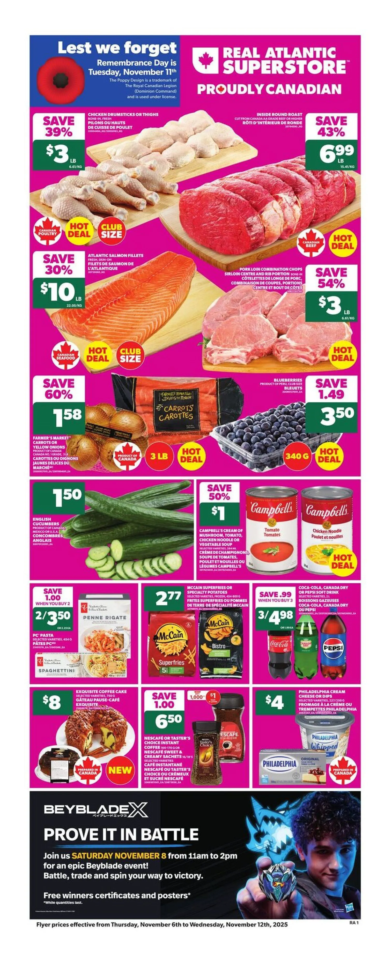 Atlantic Superstore Sales from November 6 to November 12 2025 - flyer page 1