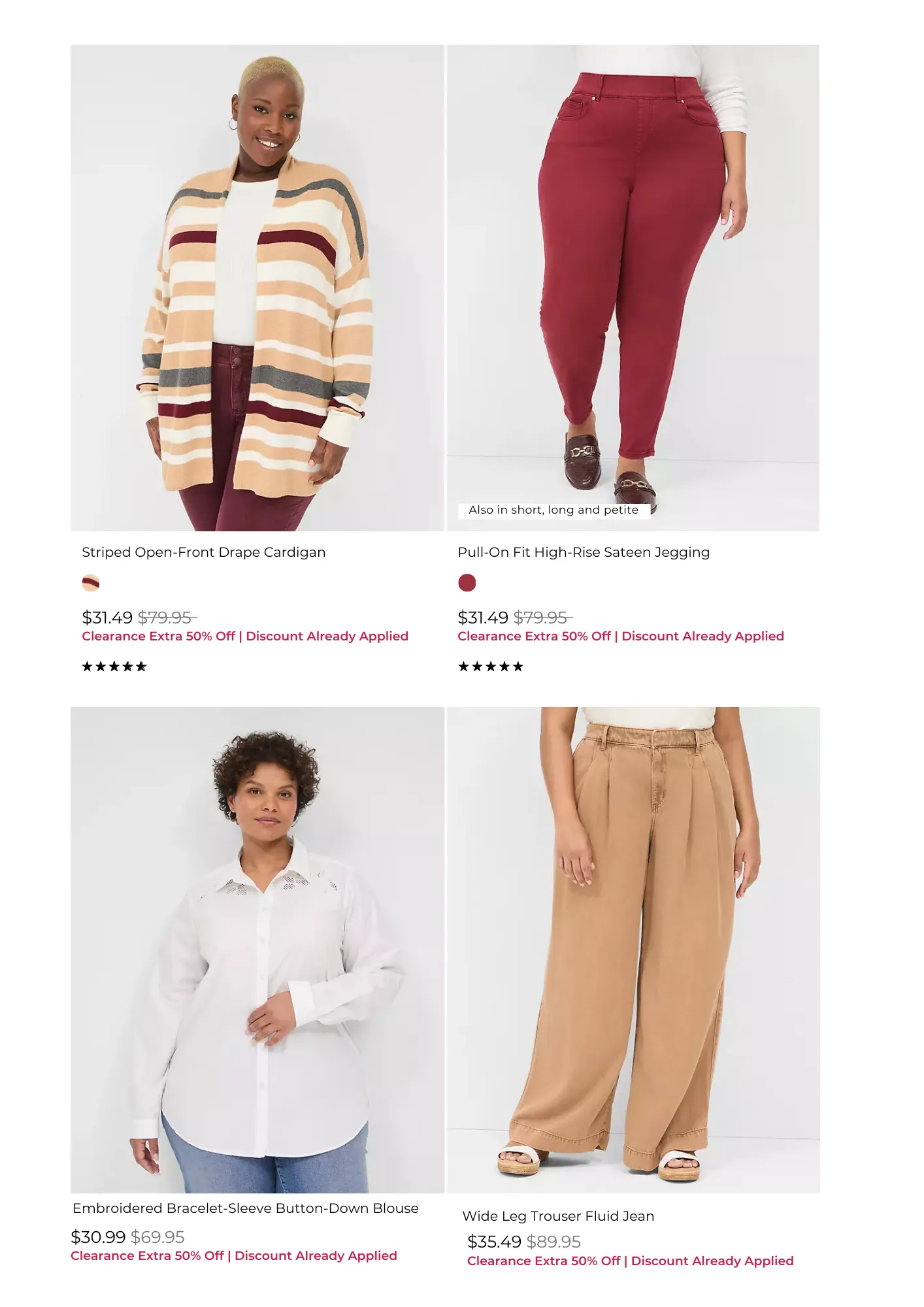 Weekly ad Clearance Plus Size Clothing from November 22 to December 3 2024 - Page 2