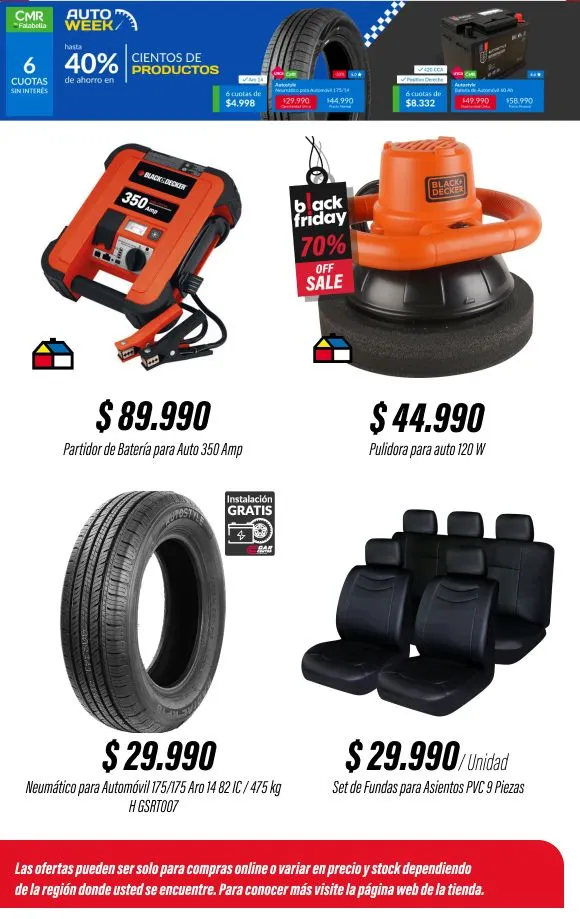 Catálogo de Descuentos de Black Friday 11 de noviembre al 30 de noviembre 2024 - Página 2