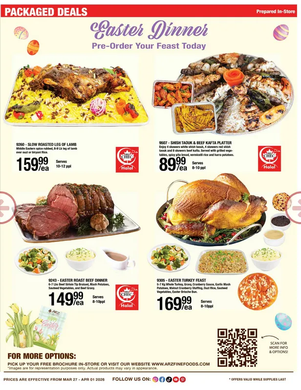 Arz Fine Foods Sales from March 27 to April 1 2026 - flyer page 3