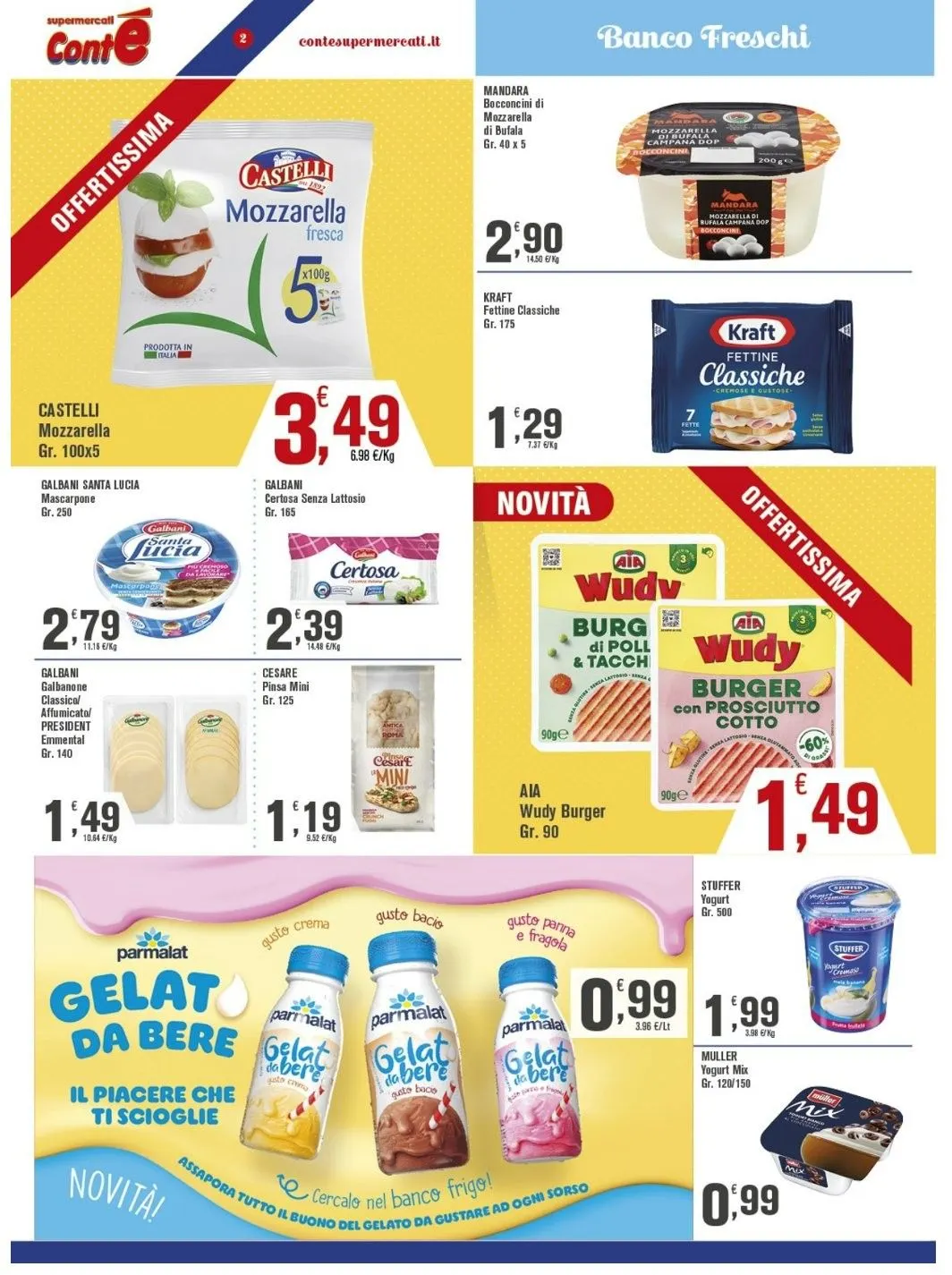 Volantini Conte Supermercati da 21 agosto a 31 agosto di 2025 - Pagina del volantino 3