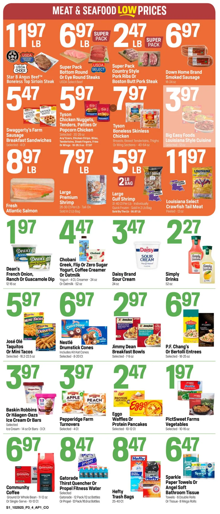 Weekly ad Super 1 Foods Sales from October 29 to November 4 2025 - Page 3