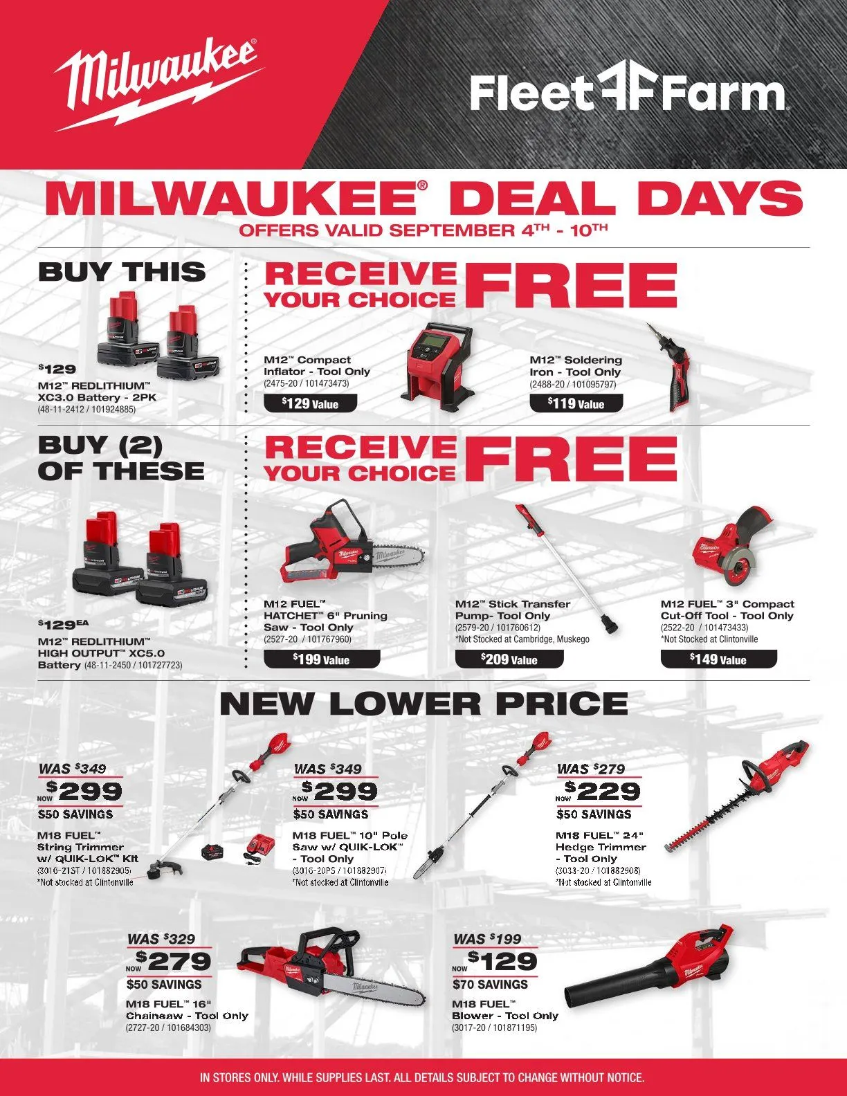 Weekly ad Fleet Farm Sales from September 4 to September 10 2025 - Page 3