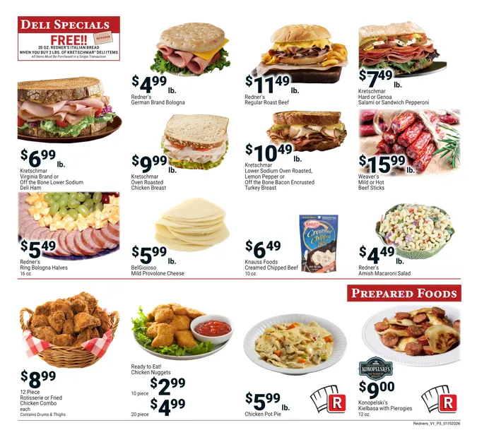 Weekly ad Redner's Market Sales from January 15 to January 21 2026 - Page 3
