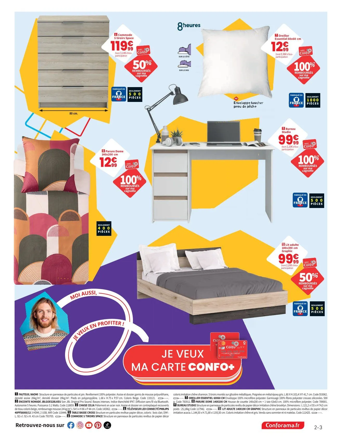 Catalogues Conforama du 19 mai au 8 juin 2026 - Catalogue page 3