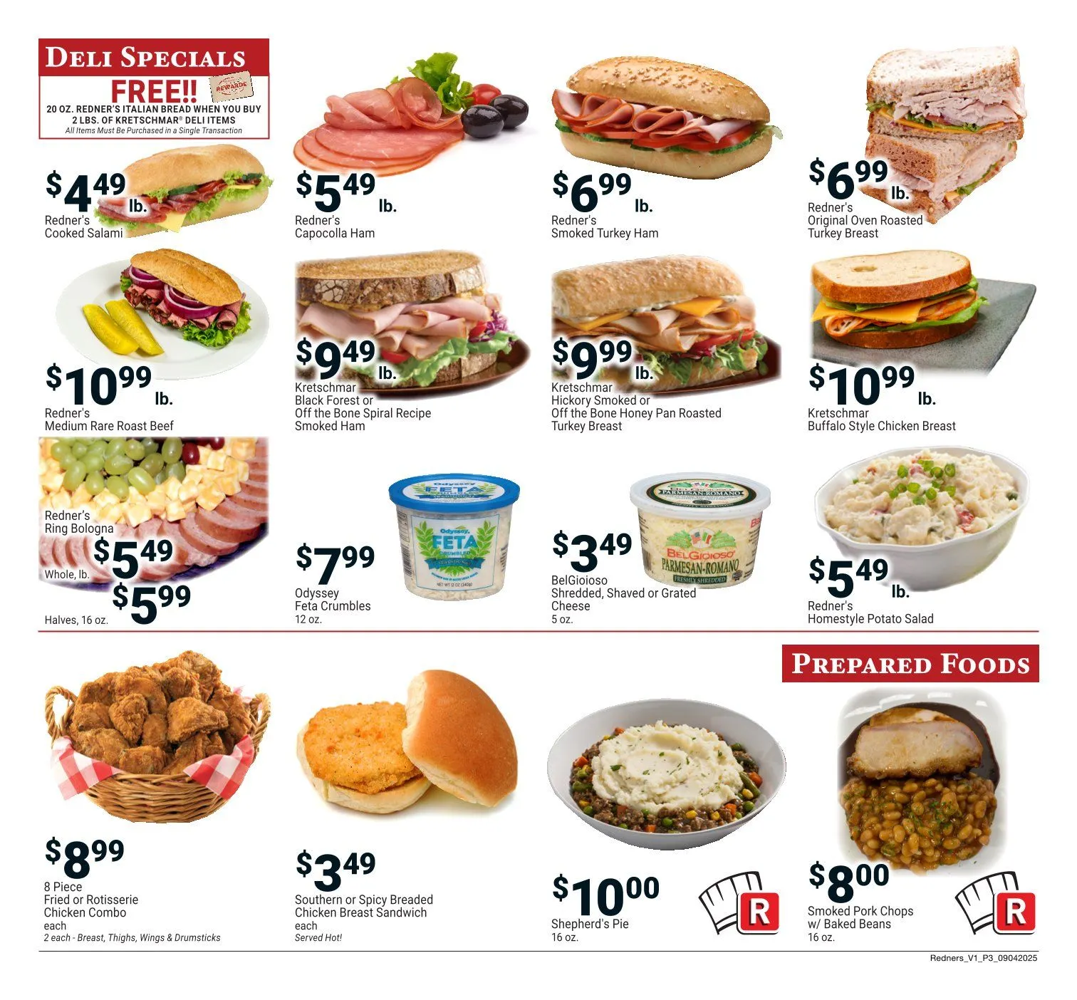 Weekly ad Redner's Market Sales from September 4 to September 9 2025 - Page 3