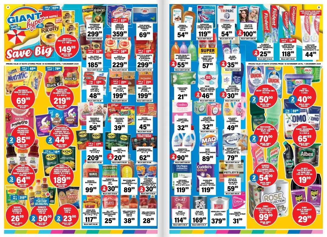Giant Hyper Sales from 18 November to 7 December 2025 - Catalogue Page 3