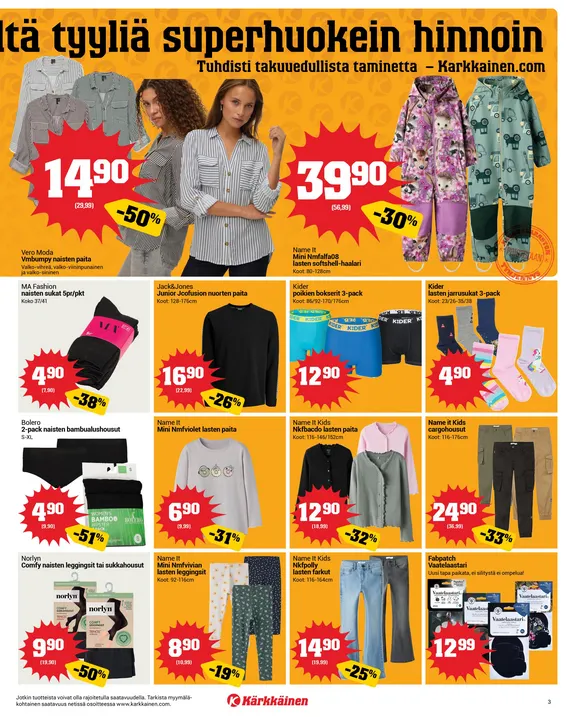  Kaupan Kärkkäinen voimassa alkaen 18. helmikuuta - 3. maaliskuuta 2026 - Tarjouslehti sivu 3