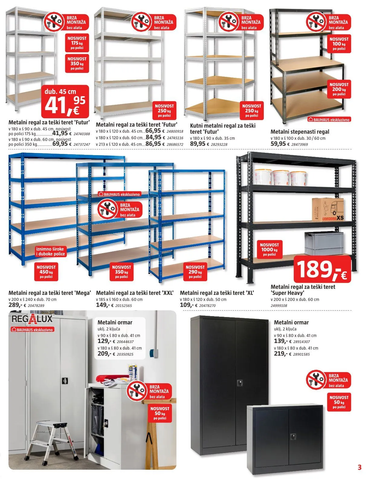 Katalog Najnovije ponude trgovine Bauhaus od 1. veljače do 28. veljače 2026. - Pregled Stranica 3