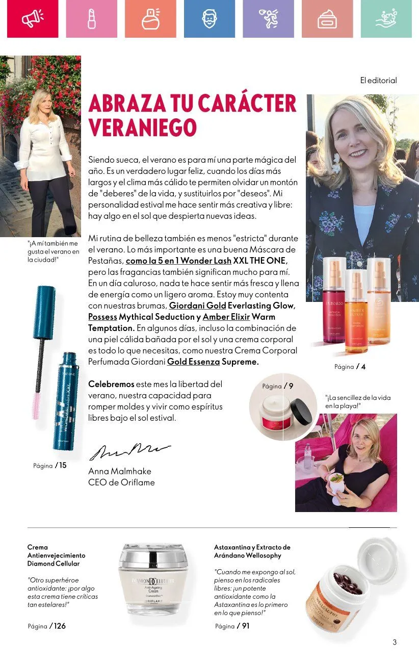 Catálogo de Oriflame catálogos y ofertas 13 de julio al 2 de agosto 2025 - Pagina 3