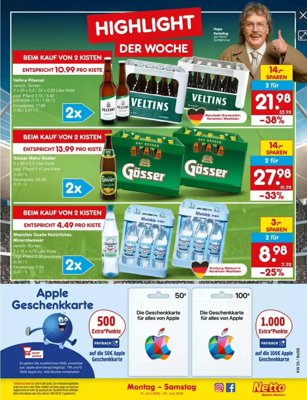 Netto Marken-Discount Folder van 16 juni tot 20 juni 2026 - Folder pagina 3