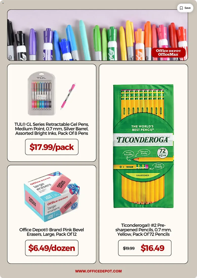 Weekly ad Office Depot Sales from July 7 to July 31 2026 - Page 3