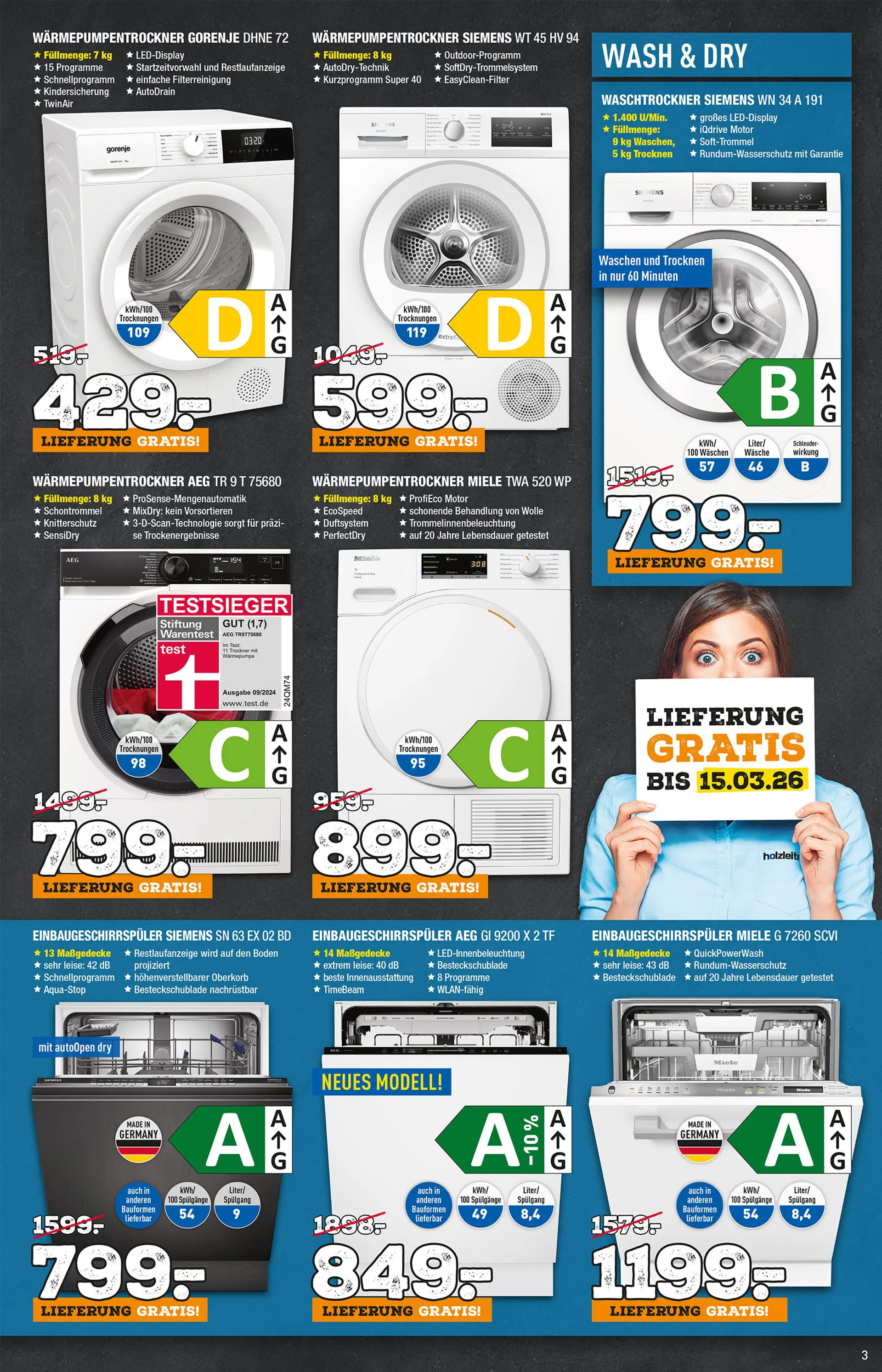 Holzleitner Angebote von 27. Februar bis 15. März 2026 - Prospekt seite 3