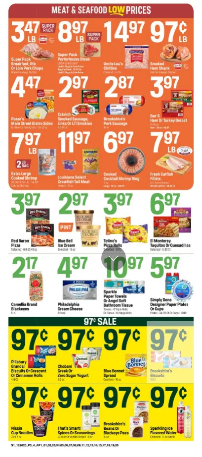 Weekly ad Super 1 Foods Sales from December 26 to January 1 2026 - Page 3