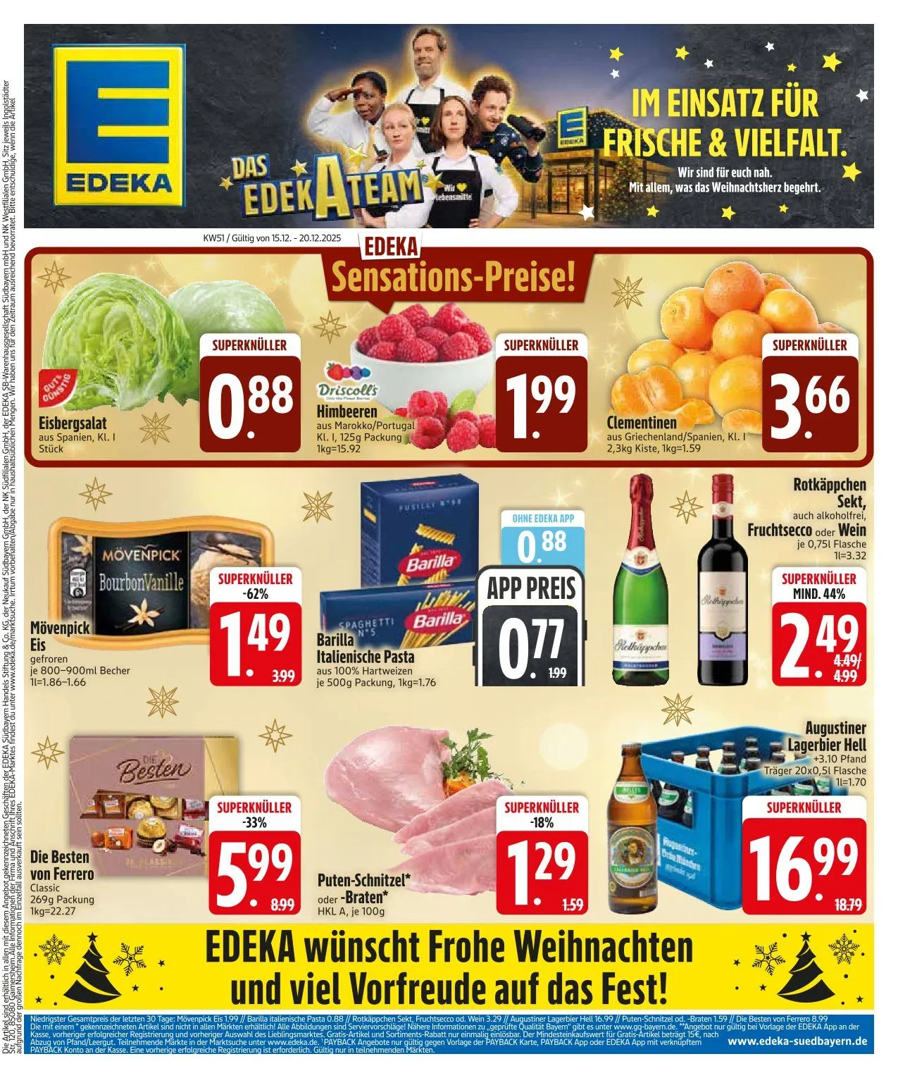 Edeka Angebote von 13. Dezember bis 20. Dezember 2025 - Prospekt seite 3
