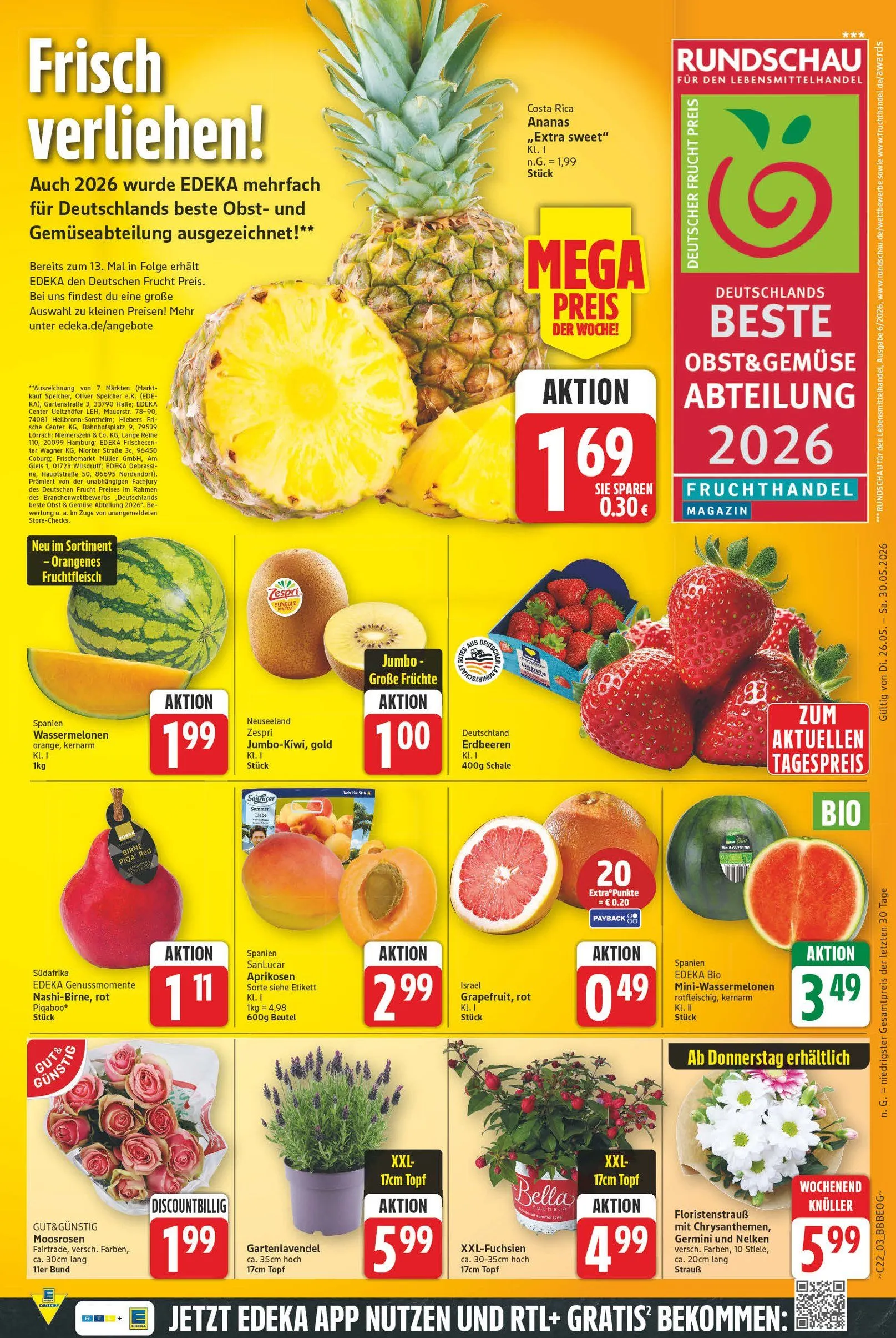 Edeka Angebote von 26. Mai bis 30. Mai 2026 - Prospekt seite 3