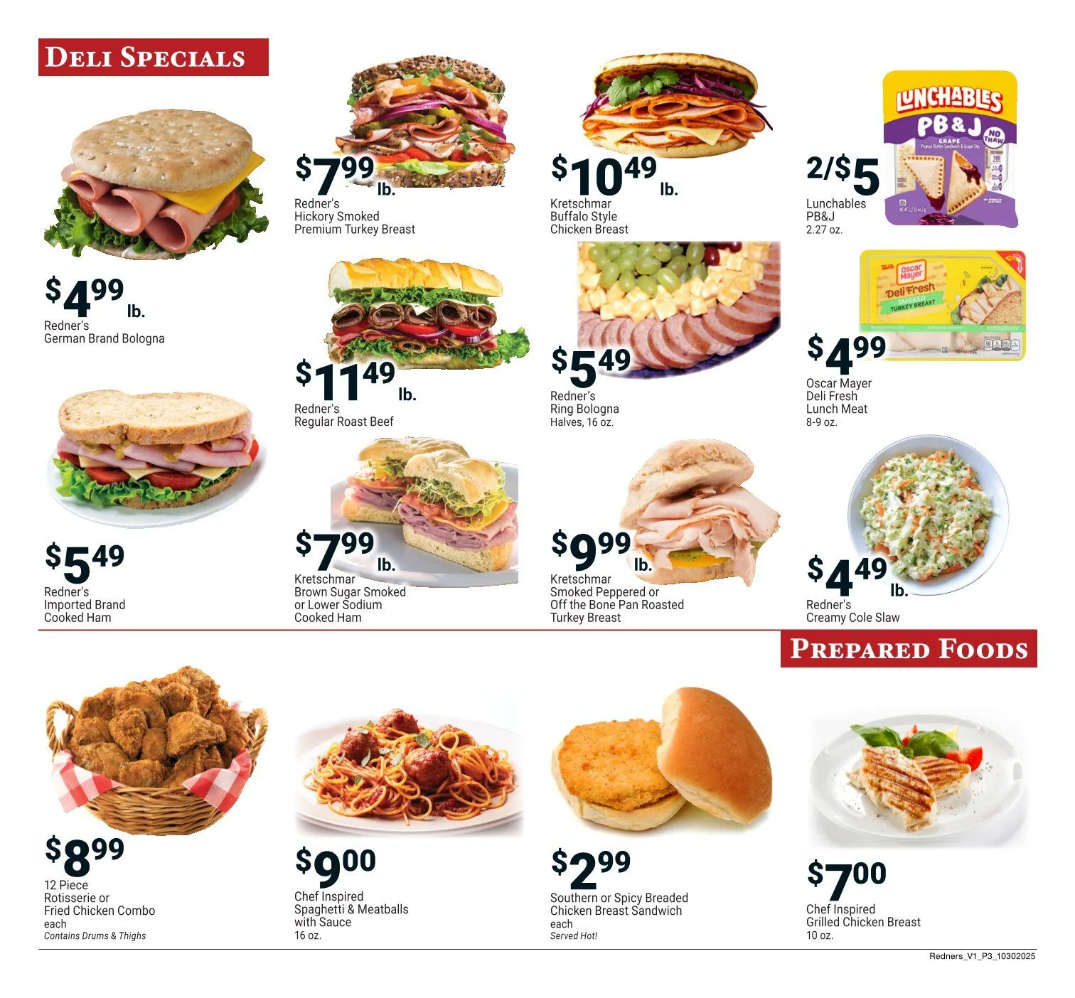 Weekly ad Redner's Market  Sales from October 30 to November 5 2025 - Page 3