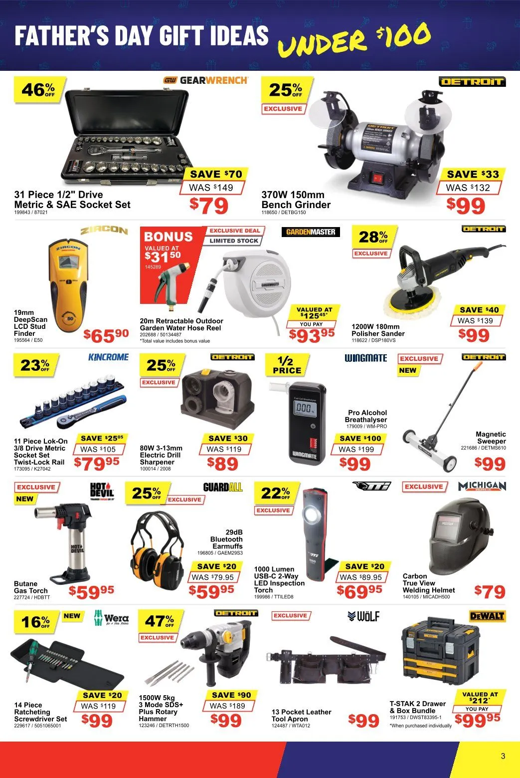 Total Tools catalogues - Weekly specials - Catalogue valid from 19 August to 7 September 2025 - page 3