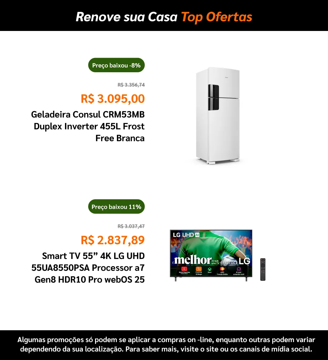 Encarte de Ponto Frio 25 de março até 10 de abril 2026 - Pagina 3