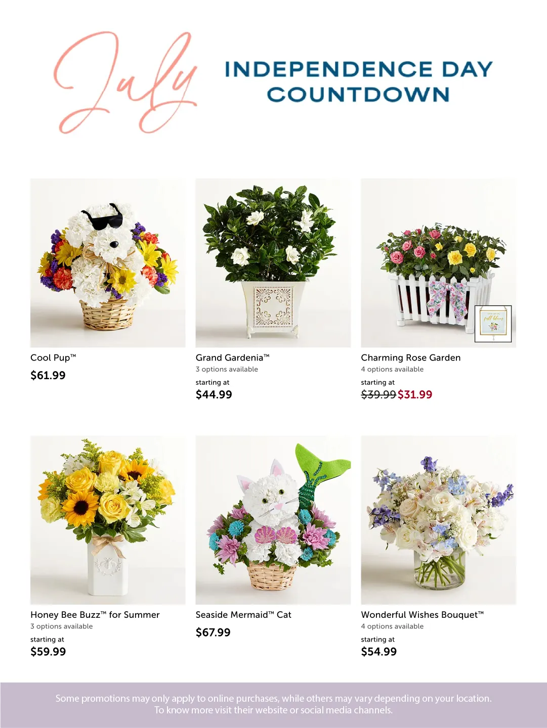 Weekly ad 1-800 Flowers Sales from June 30 to July 14 2026 - Page 2