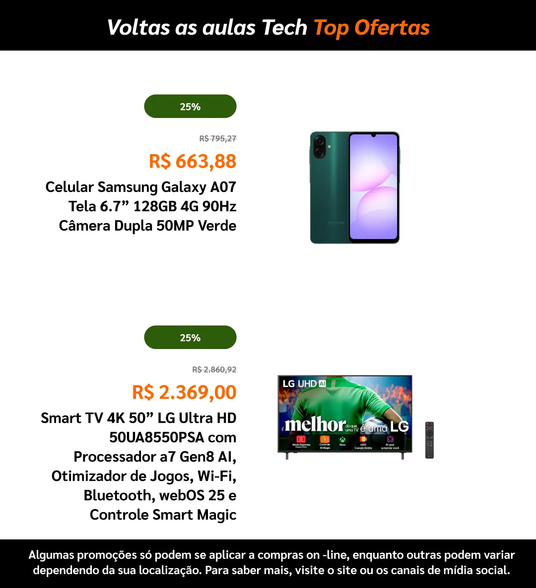 Encarte de  Ponto Frio Ofertas 6 de maio até 25 de maio 2026 - Pagina 3