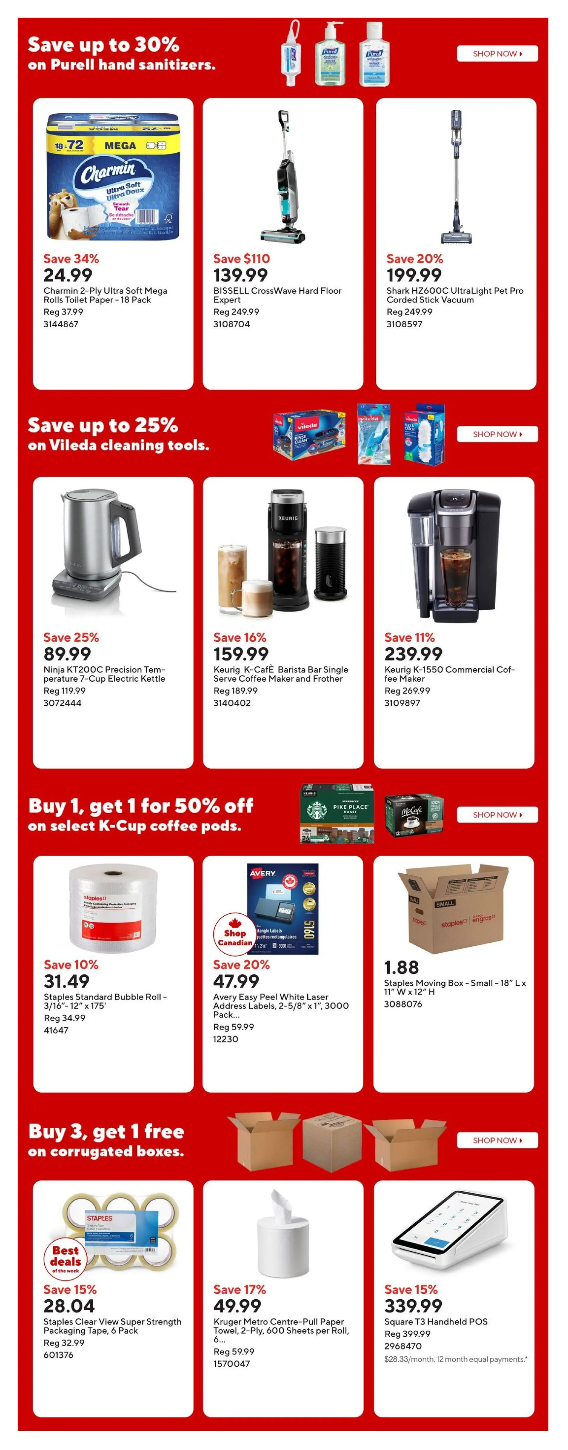 Staples Sales from April 21 to April 27 2026 - flyer page 3