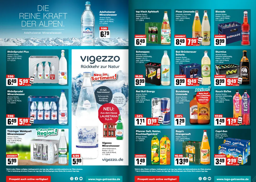 Logo Getränkemarkt Prospekte  von 23. März bis 28. März 2026 - Prospekt seite 3