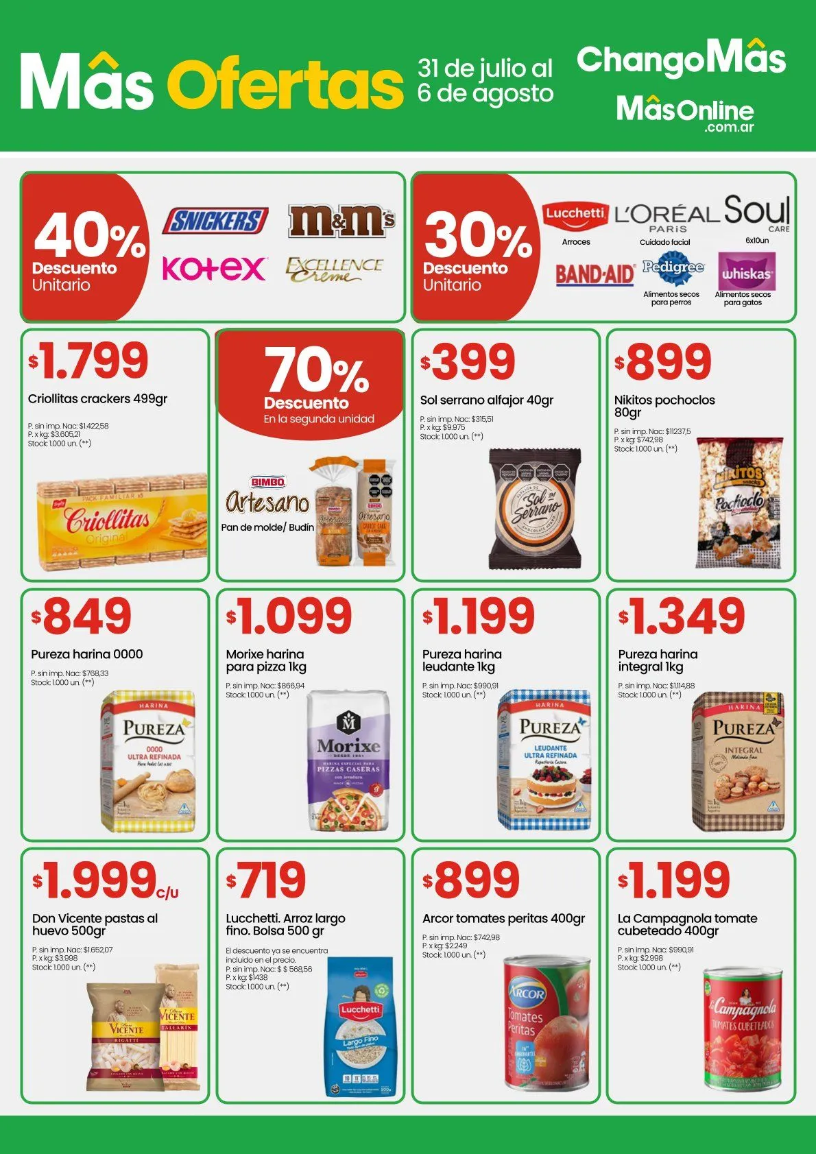 Ofertas de Ofertas Changomas 31 de julio al 6 de agosto 2025 - Página 3 del catálogo