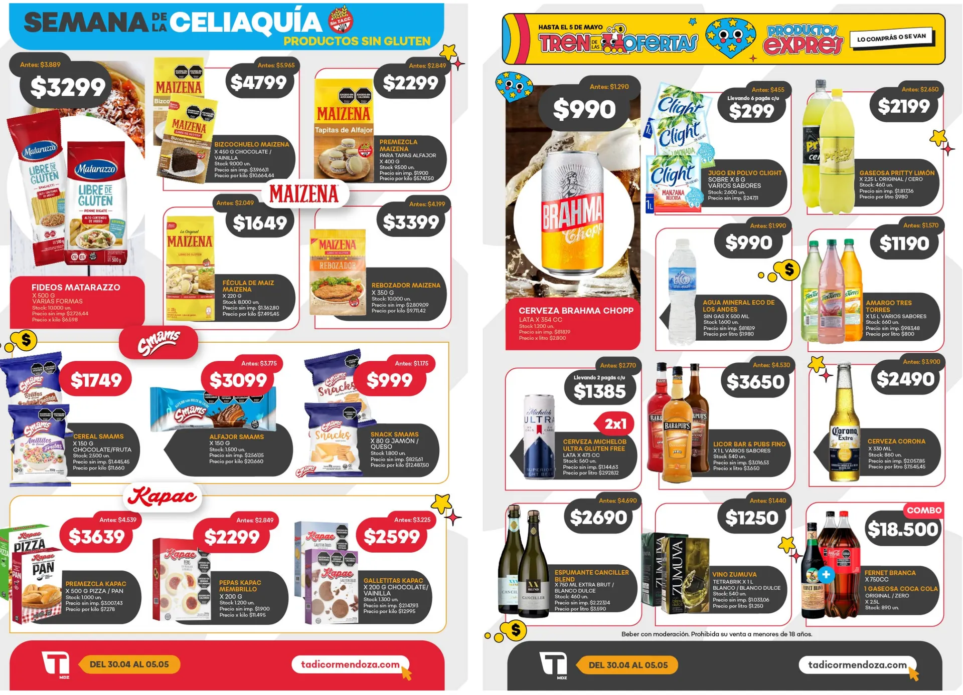 Ofertas de Ofertas Supermercados Tadicor  30 de abril al 5 de mayo 2026 - Página 3 del catálogo