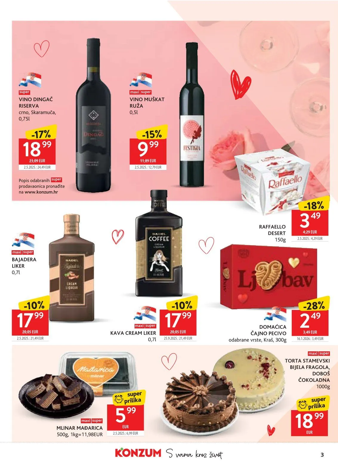 Katalog Konzum od 4. veljače do 14. veljače 2026. - Pregled Stranica 3