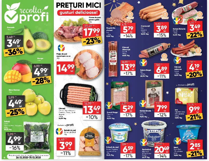 Catalog Profi  de la 26 decembrie până la 6 ianuarie 2026 - Revista Pagina 3